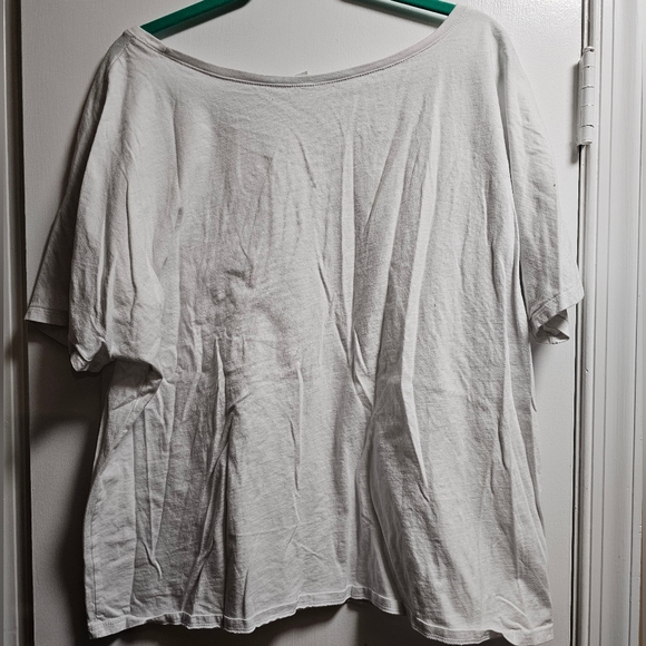 Redbubble Relaxed Fit White Tee - F🎗CK CANCER - XL - Picture 4 of 5